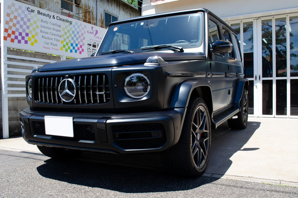 コーティングを施工したMercedes-AMG G63 Edition Matt Black